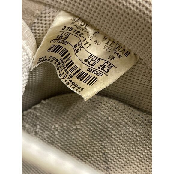 Nike Air Force 1 AF1 Triple White Low Basketball Shoes Men's Size 10.5 - Picture 8 of 9